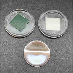 БАЗА круглая для гардеробного номерка и груши + СКОТЧ, прозрачная - 10шт.