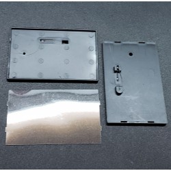 Бейдж Администратор-3, р-р 70х45мм., черный - 1000шт.