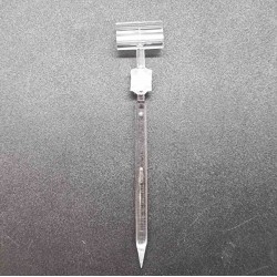 Ценникодержатель ШТАНГА - ИГЛА, Зигзаг-02, прозрачный - 100 шт.