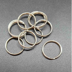 КОЛЬЦО для ключей и брелков, д-р 25мм., метал - 1шт.