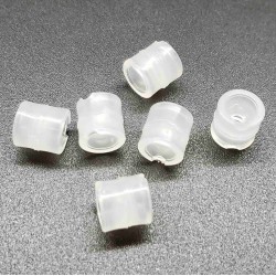 Шарнирное соединение ценникодержателя КОЛЕНО натуральный - 1000шт.