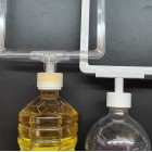 КОЛПАЧОК крепление пластиковой рамки на бутылку ПЭТ д-р 10 мм., белый - 100 шт.