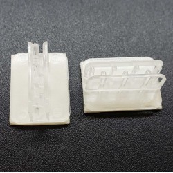 Ценникодержатель пластиковый под углом 90° КРОКОДИЛ + скотч, 0.5мм. прозрачный - 9000шт. Ценникодержатель пластиковый под углом 90° КРОКОДИЛ + скотч, 0.5мм. прозрачный - 9000шт.