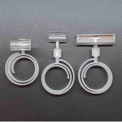 Спираль Колбасная, Зигзаг-01/02/04, цвет: натуральный, белый,  чёрный - 1000 шт.