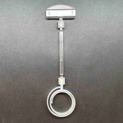 Спираль Колбасная, штанга 95, Зигзаг-03, цвет: натуральный, белый, чёрный - 500 шт.