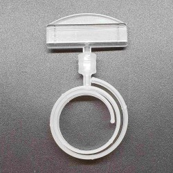 Спираль Колбасная, Зигзаг-03, цвет: натуральный, белый, чёрный - 50 шт.