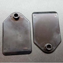 МИНИ - ПЛАТФОРМА для ценникодержателей, чёрная - 100шт.