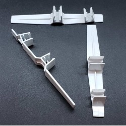 Настольный держатель рамки под углом 75˚ и 90˚, белый - 1 шт.