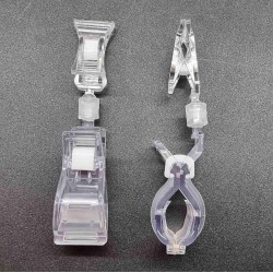 Ценникодержатель ПР-04, ПР-02, прозрачный - 1000шт.