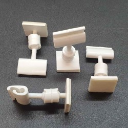 Платформа-скотч, Зигзаг-01/02,  белый - 1шт.