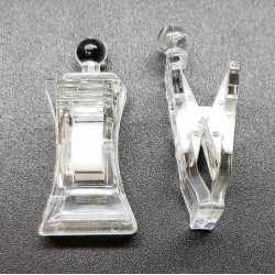 Ценникодержатель ПР-02 (КОРПУС в СБОРЕ) прозрачная - 4000шт.