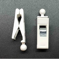 Ценникодержатель ПР-01 МП, белый - 1шт.