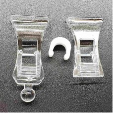 Ценникодержатель ПР-02 (КОМПЛЕКТ) прозрачная - 1000шт.