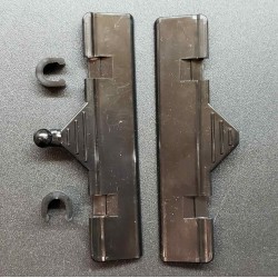 Ценникодержатель ПР-03 (КОМПЛЕКТ) чёрная - 1000шт.