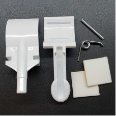 Ценникодержатель ПР-05 ( КОМПЛЕКТ ) белая - 100шт.