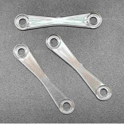 РЕЙКА соединяющая бокового крепления кнопка, для пластиковых рамок, прозрачный - 20 шт. РЕЙКА соединяющая бокового крепления кнопка, для пластиковых рамок, прозрачный - 20 шт.