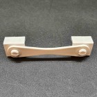 РЕЙКА соединяющая бокового крепления кнопка, для пластиковых рамок, прозрачный - 20 шт. РЕЙКА соединяющая бокового крепления кнопка, для пластиковых рамок, прозрачный - 20 шт.