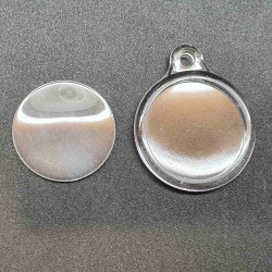 Брелок акриловый Спутник-1 корпус со стеклом - 500 шт.