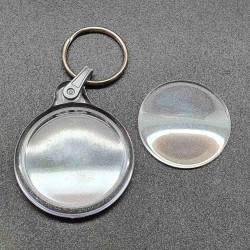 Брелок акриловый Спутник-1 в сборе с кольцом и ПТП - 100 шт.