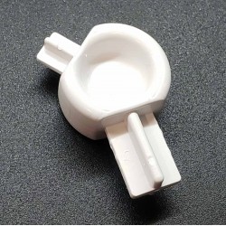 УГОЛ НАКЛОНА переходник с платформы на корпус перекидной системы, белый - 50 шт.