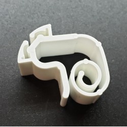 Ценникодержатель УЛИТКА - УНИВЕРСАЛ, белый - 500шт.