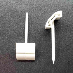 Ценникодержатель УНИВЕРСАЛ - ИГЛА, белый - 6500 шт.