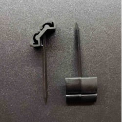 Ценникодержатель УНИВЕРСАЛ - ИГЛА, чёрный - 1000 шт.