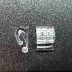 Ценникодержатель ЗАЖИМ, прозрачный - 50шт.