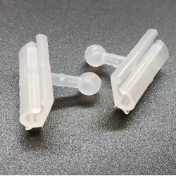 Ценникодержатель ЗИГЗАГ-01, натуральный - 100 шт.