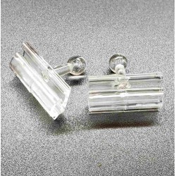 Ценникодержатель ЗИГЗАГ-01, прозрачный -100 шт.